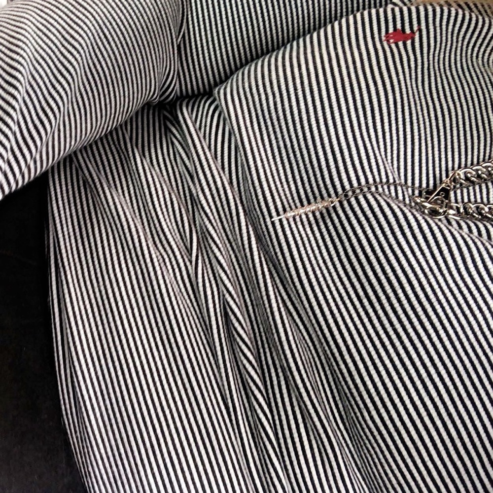 VINTAGE!! polo striped long sleeve shirt
